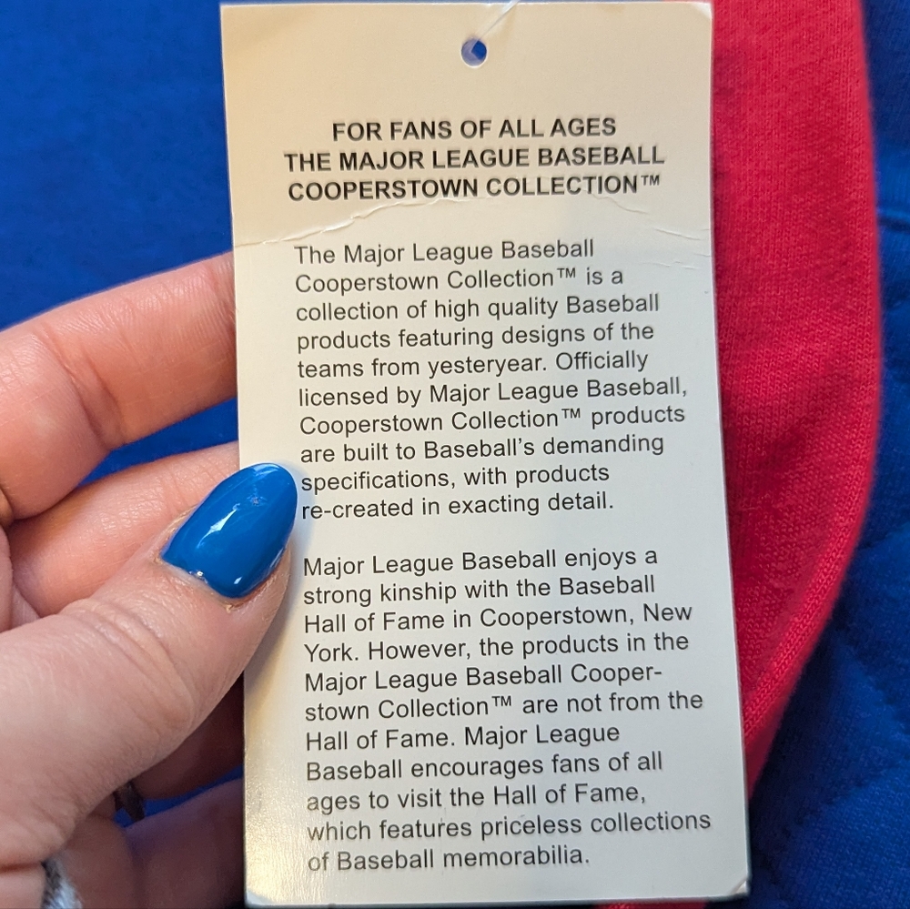 Mitchell & Ness Cooperstown Men's Chicago Cubs Long Sleeve Crew Neck XL - Picture 8 of 8